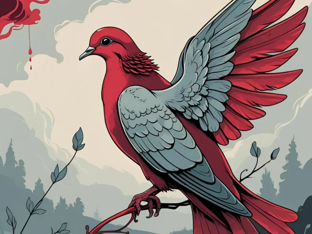 Bleeding Heart Dove Symbolism