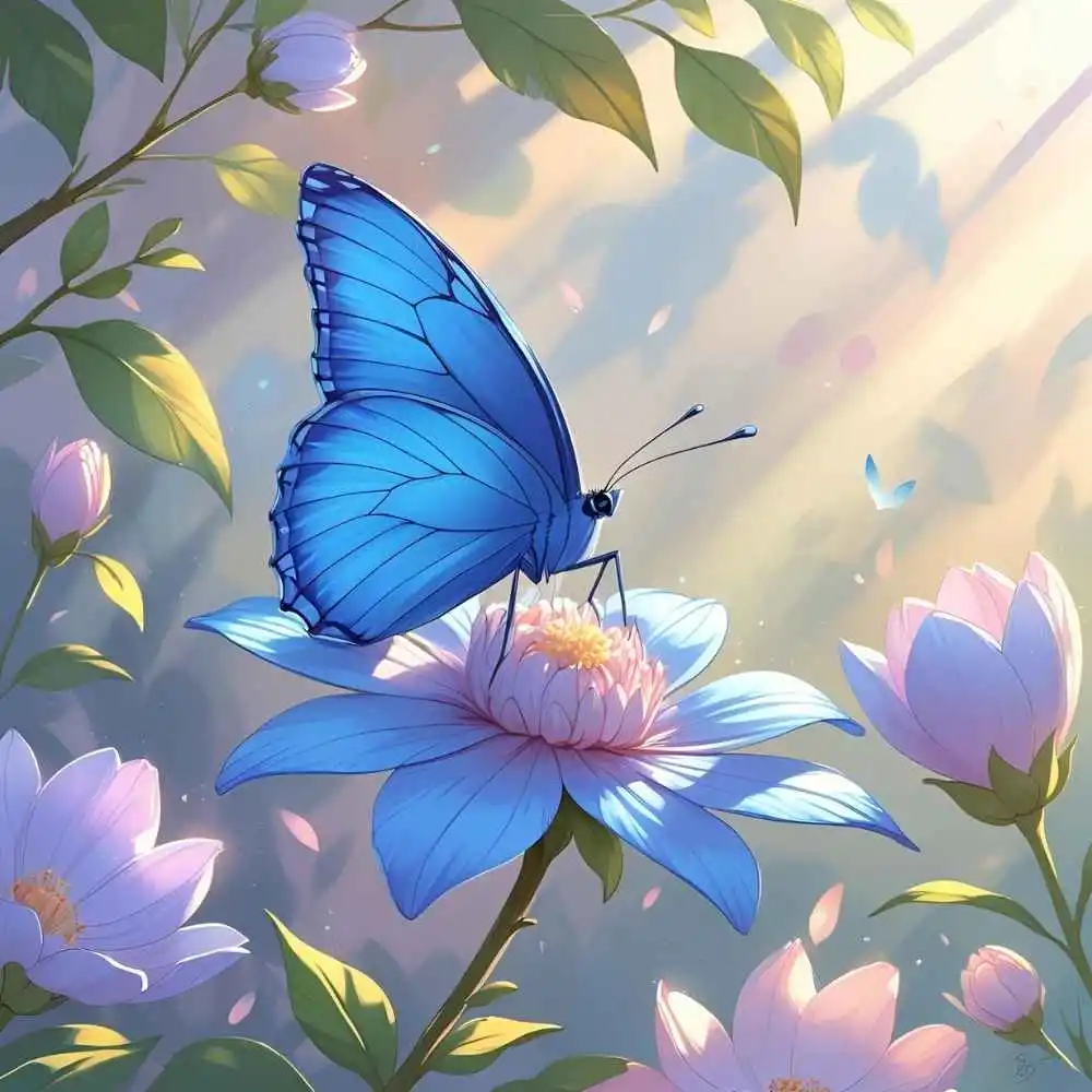Blue Butterfly Symbolism