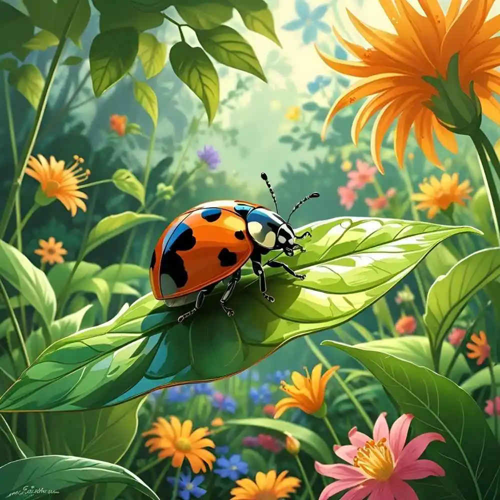 Orange Ladybug Symbolism