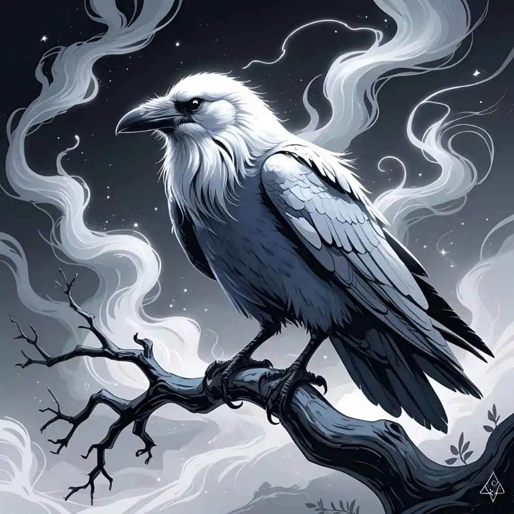 White Raven Symbolism