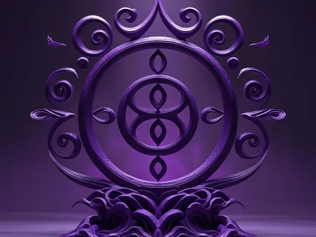 Dark Purple Symbolism