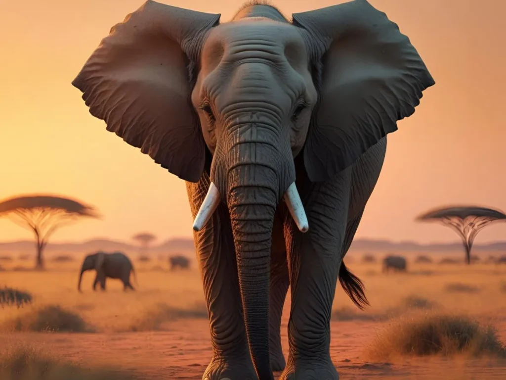 Elephant Symbolism Trunk Up or Down