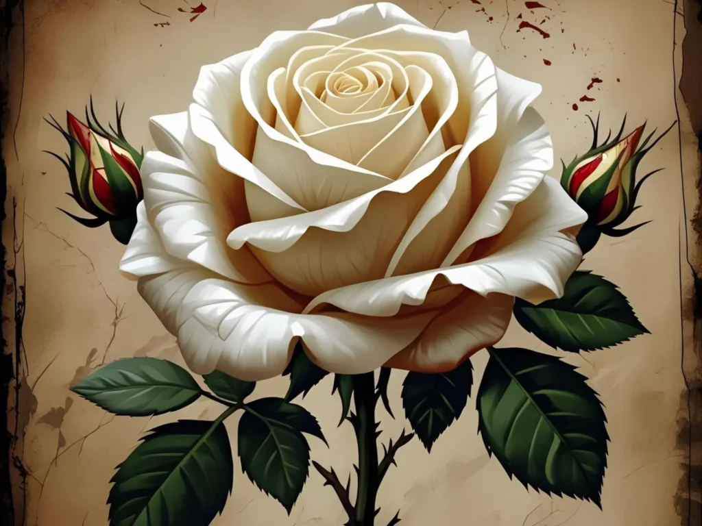White Rose Symbolism Hunger Games