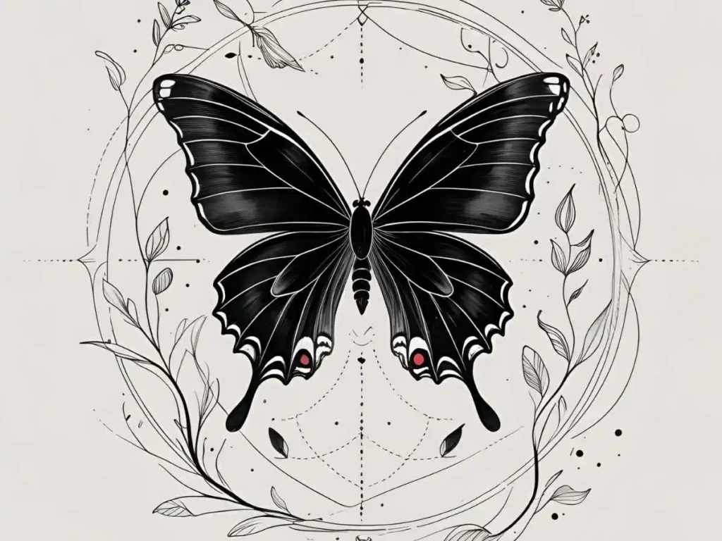 Black Butterfly Symbolism Spiritual
