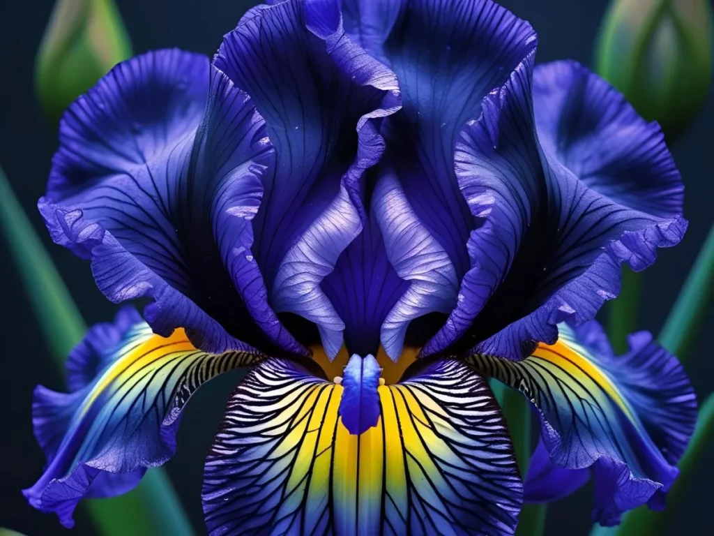 Black Iris Symbolism
