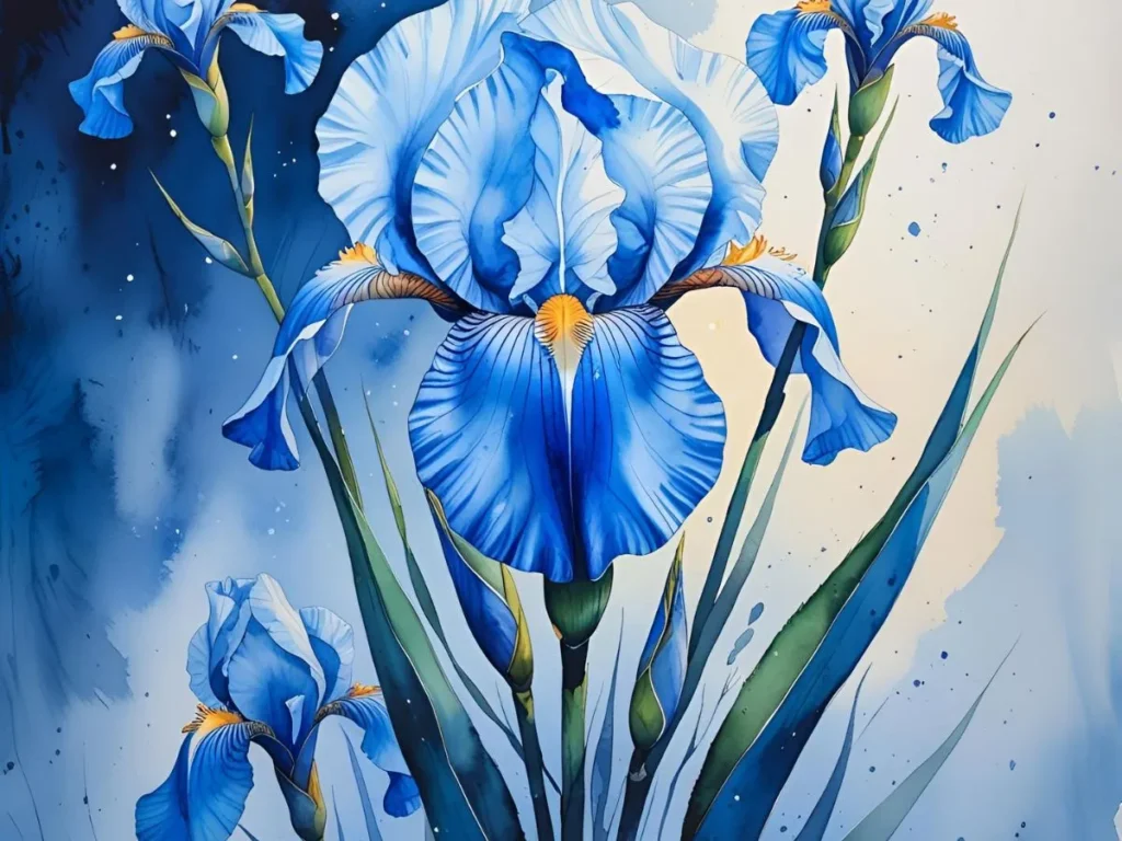 Blue Iris Symbolism
