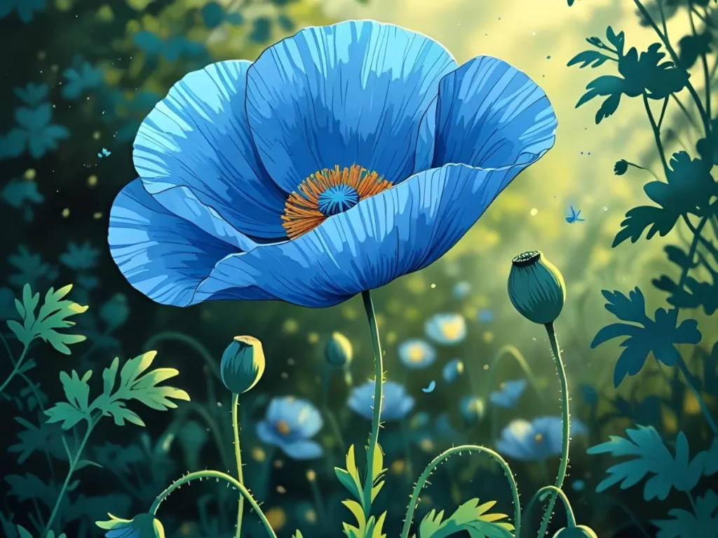 Blue Poppy Symbolism
