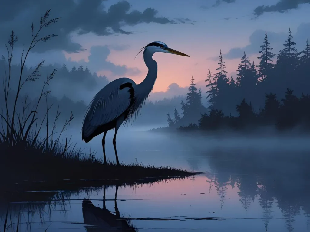 Heron Symbolism Death