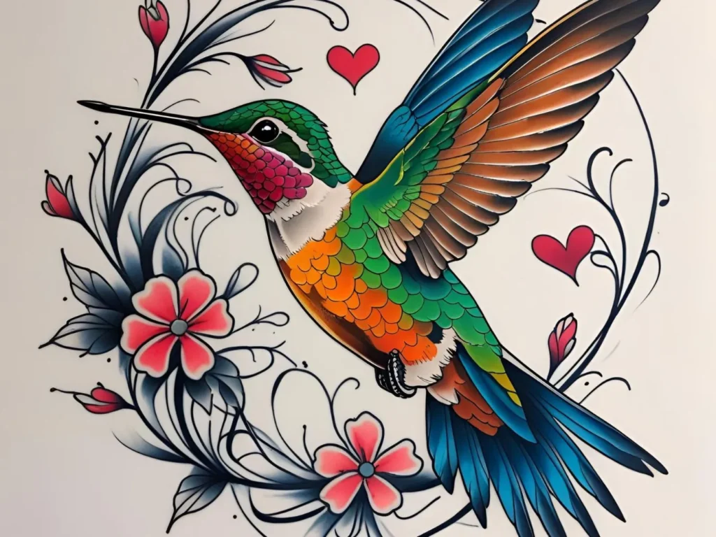 Hummingbird Symbolism Tattoo