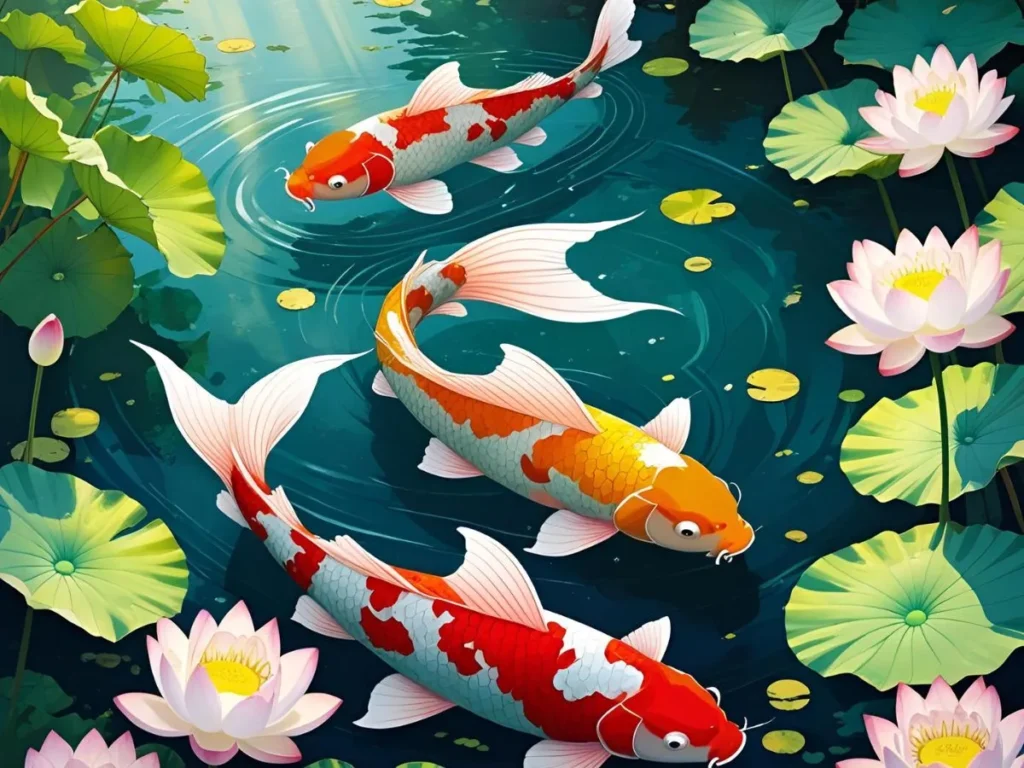 Koi Fish Symbolism Chinese