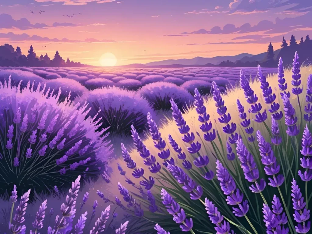 Lavender Symbolism Healing Calm
