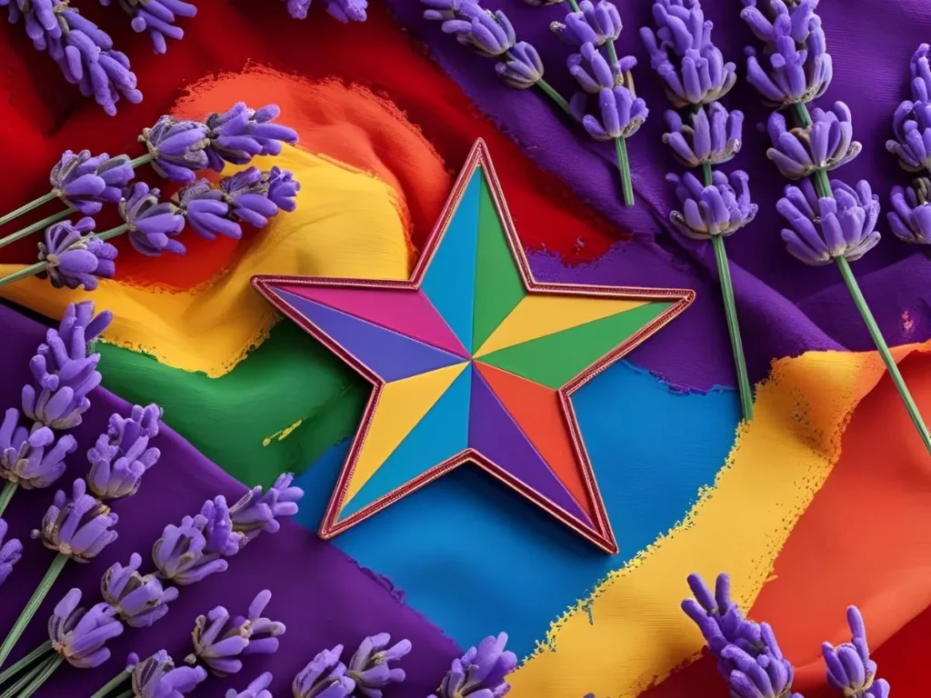 Lavender Symbolism LGBT