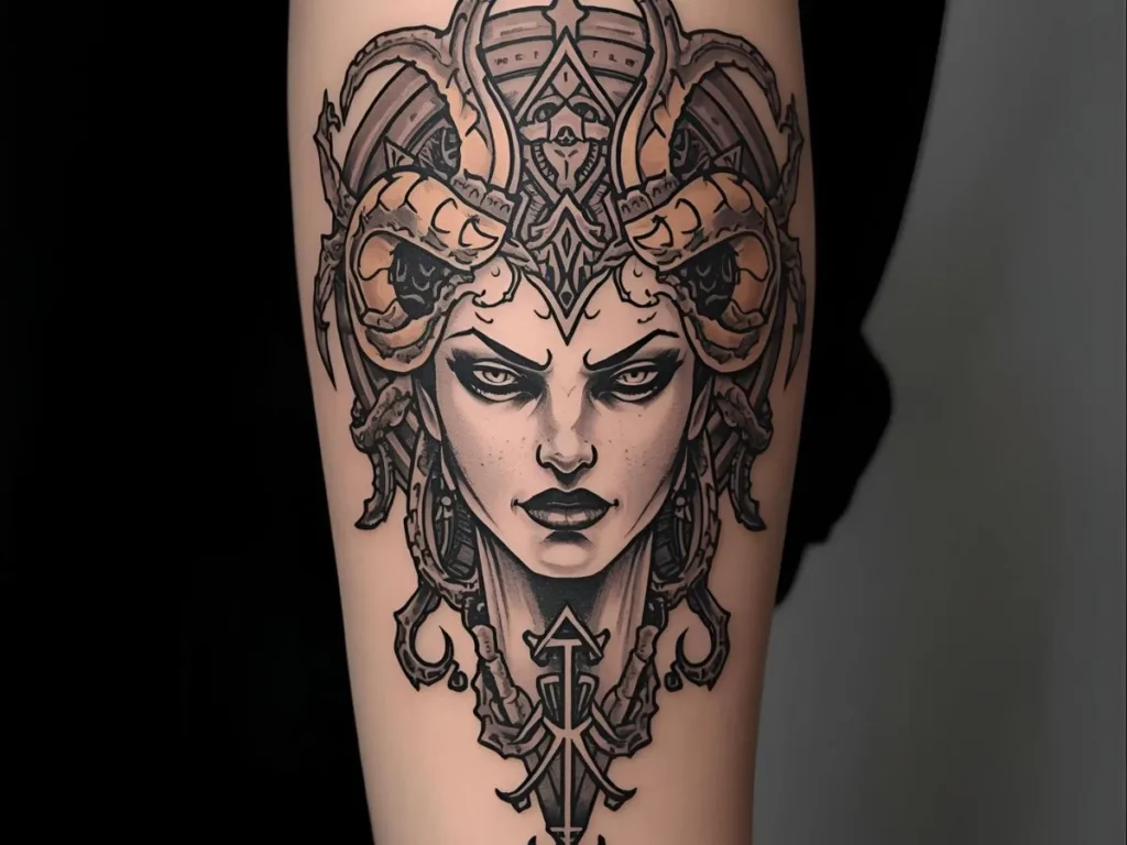 Medusa Symbolism Tattoo