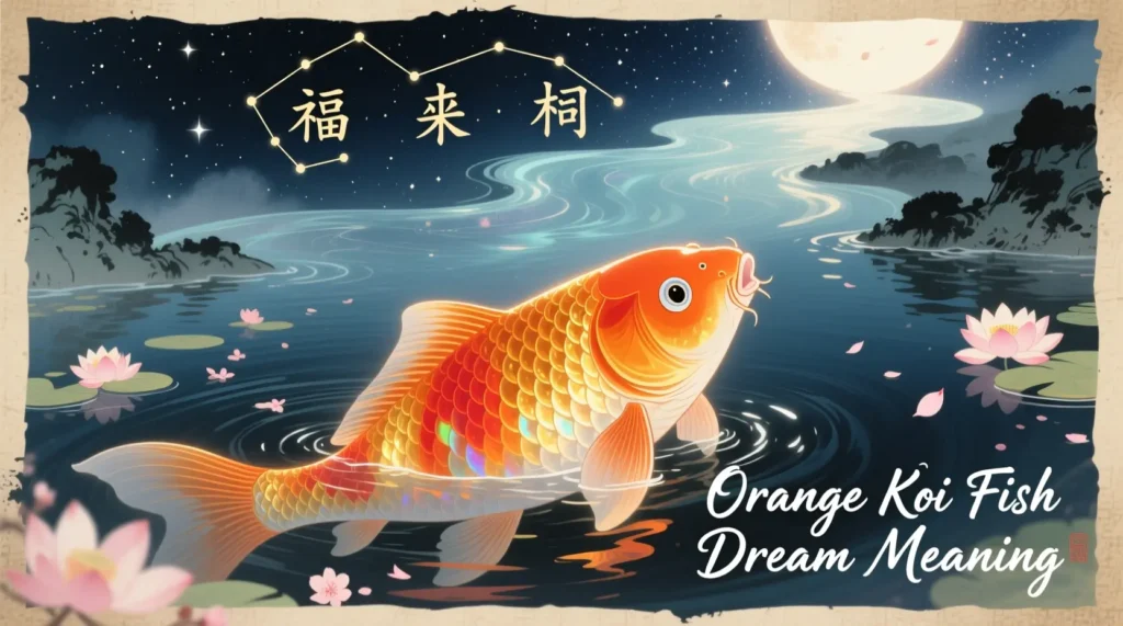 Orange Koi Fish Dream Meaning