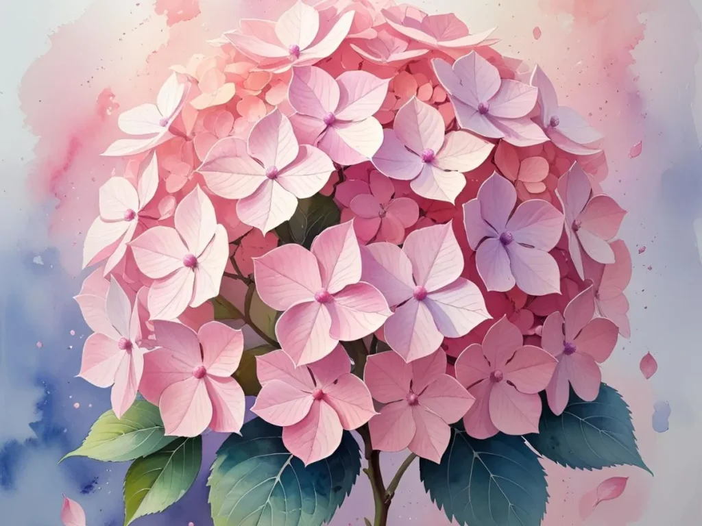 Pink Hydrangea Symbolism
