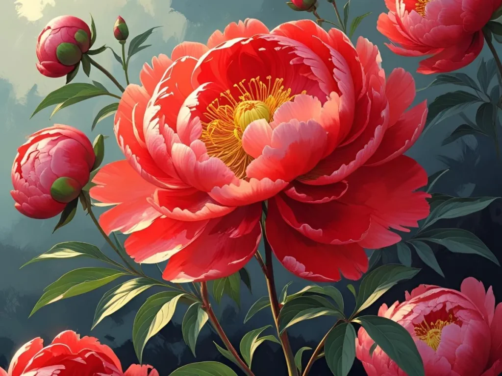 Red Peony Symbolism