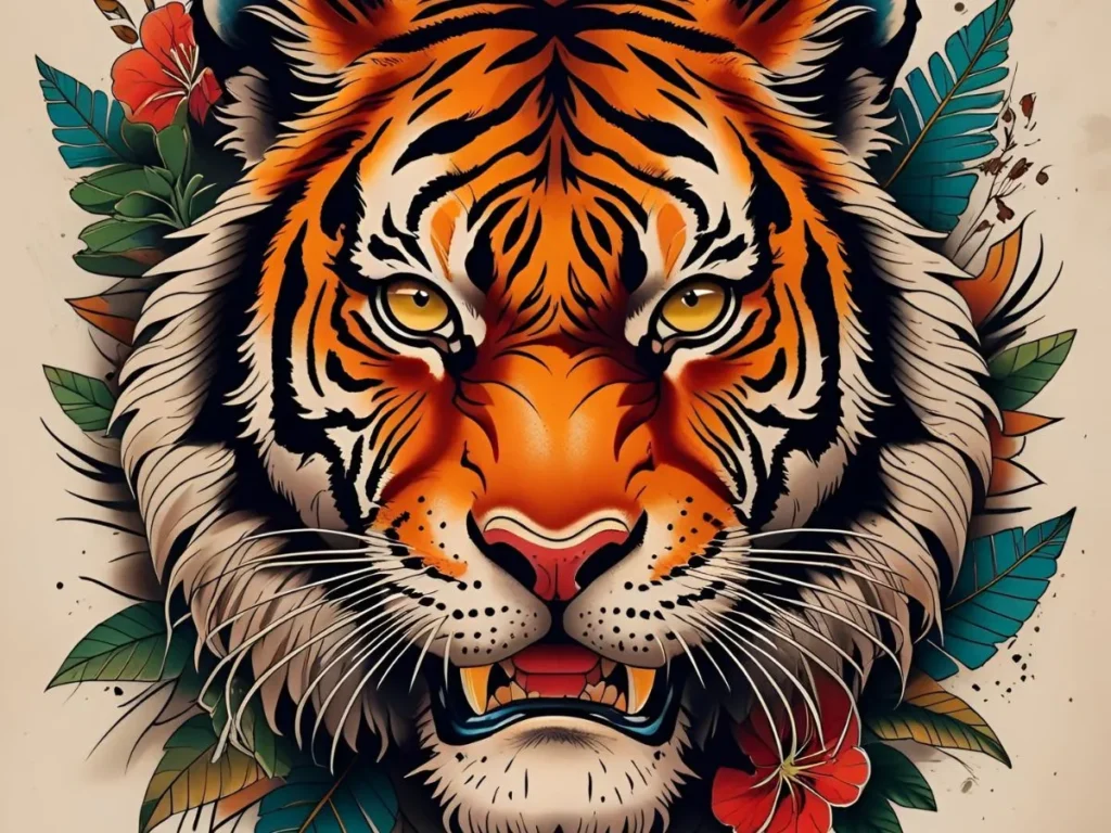 Tiger Symbolism Tattoo