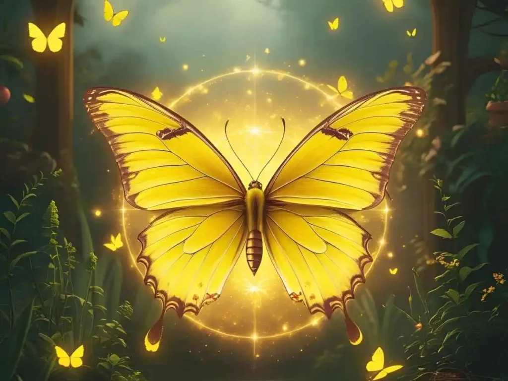 Yellow Butterfly Symbolism Spiritual