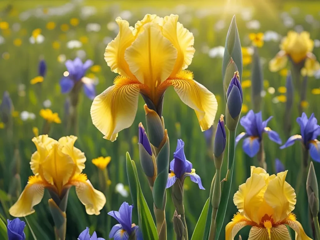 Yellow Iris Symbolism