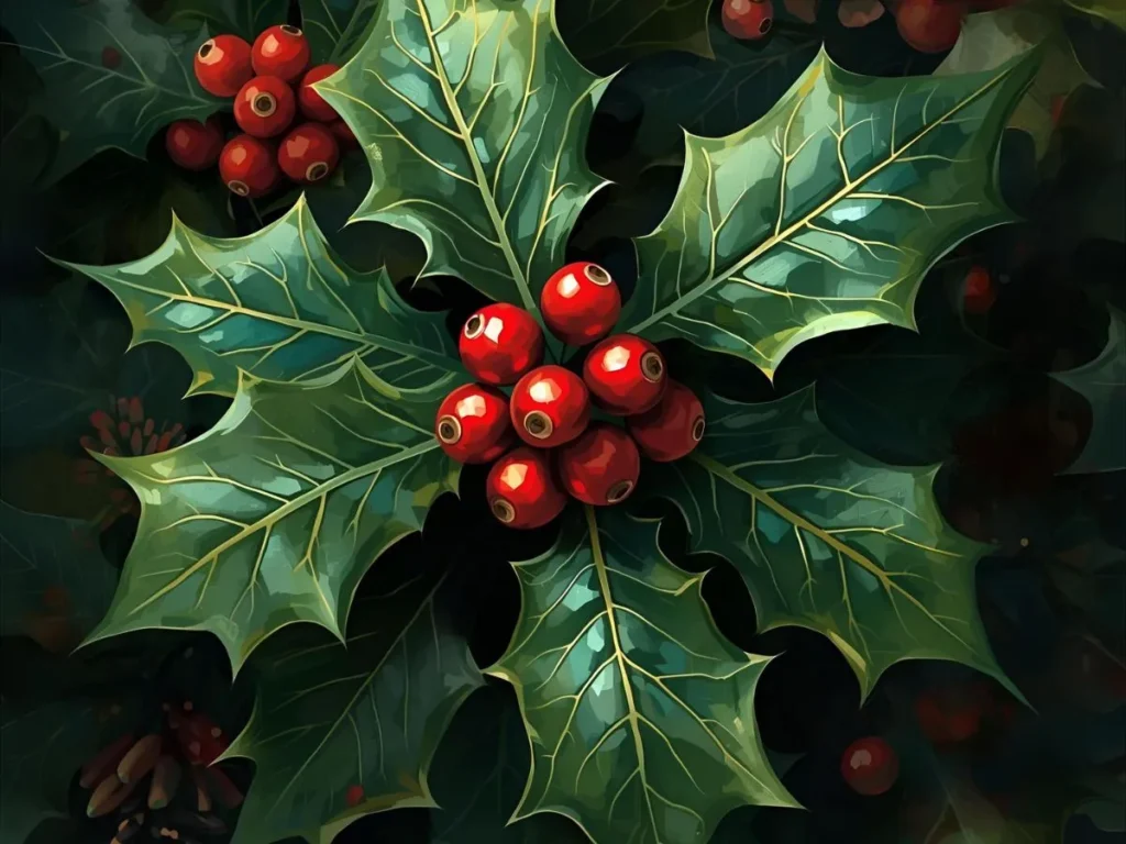 Christmas Holly Symbolism