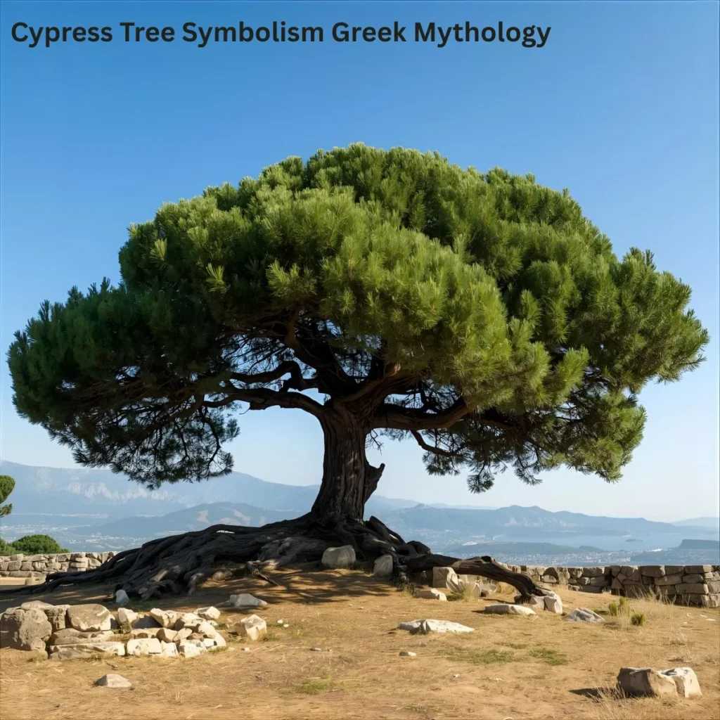 Cypress Tree Symbolism Greek Mythology
