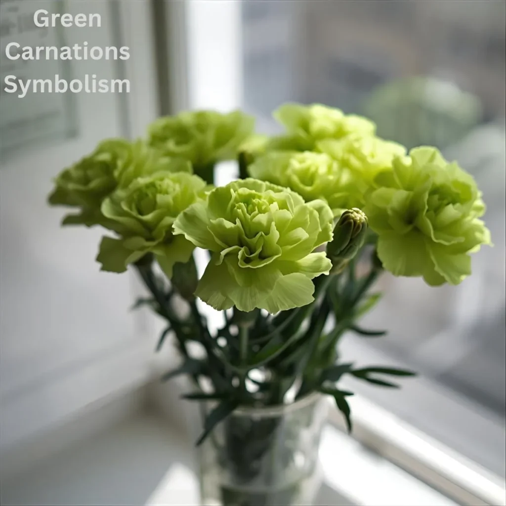 Green Carnations Symbolism