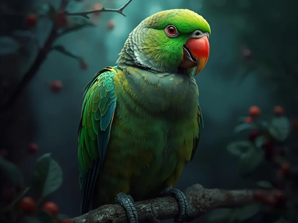 Green Parrot Symbolism