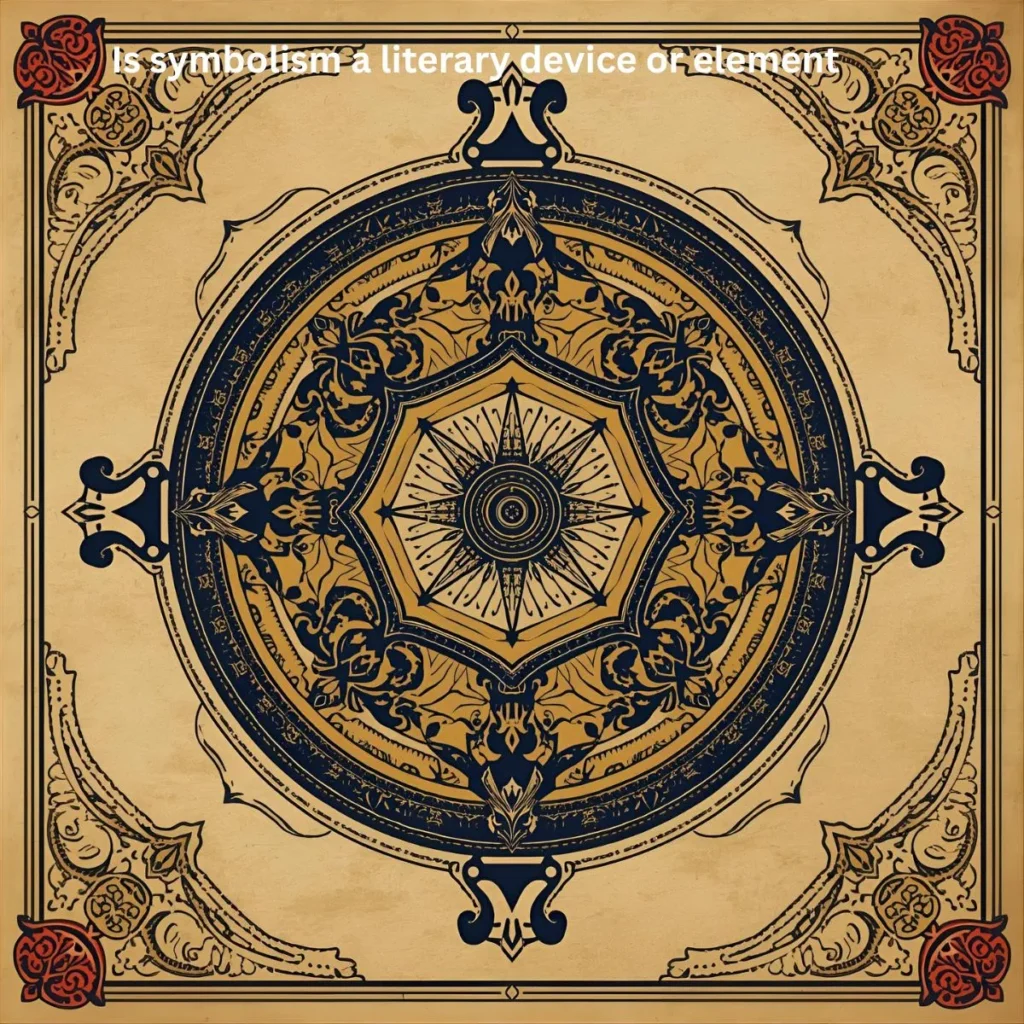 Is symbolism a literary device or element