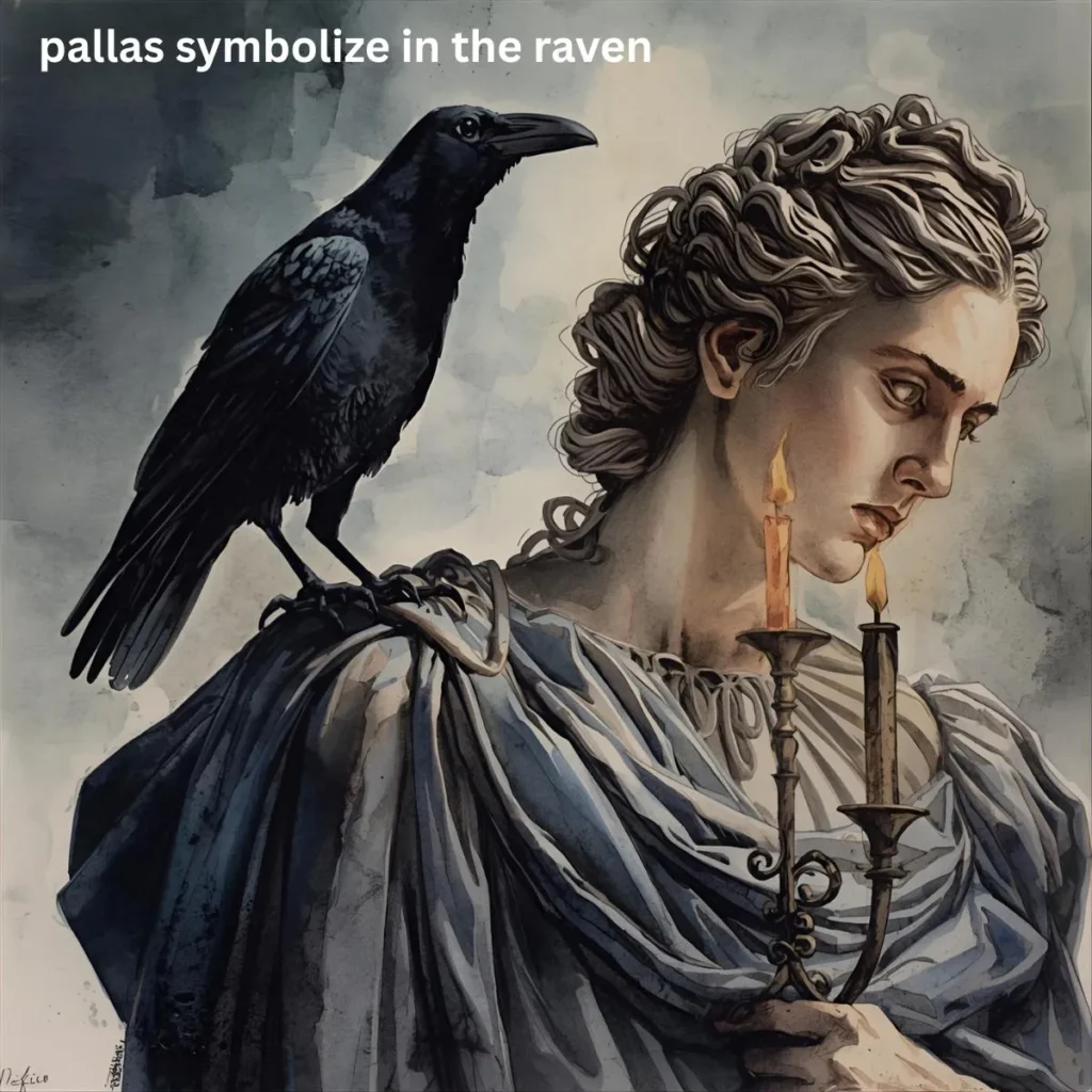  pallas symbolize in the raven