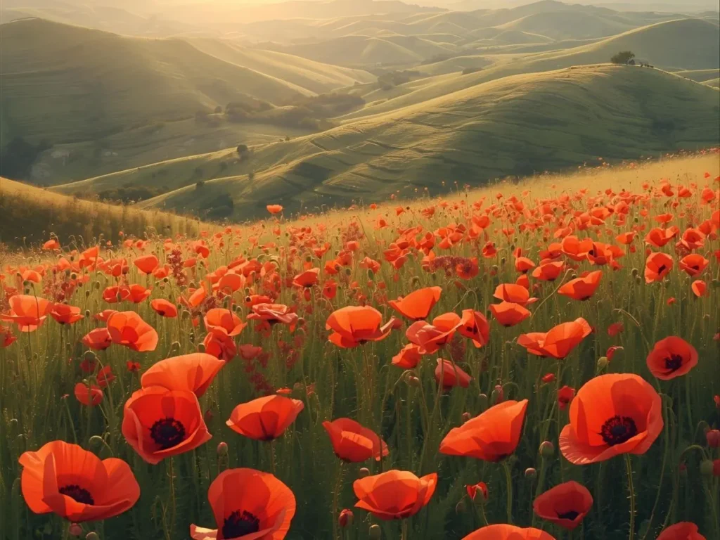 Poppies Symbolism in Palestine