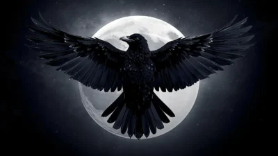 symbolism in the raven
