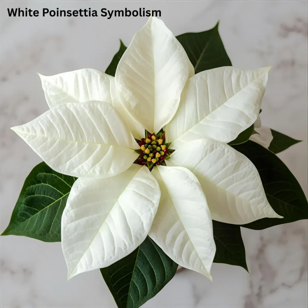 White Poinsettia Symbolism