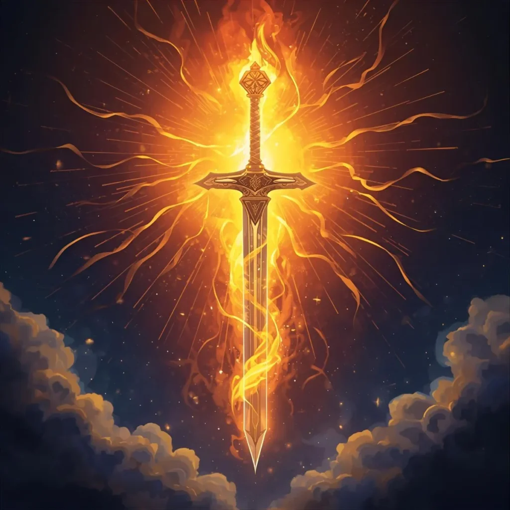 Flaming Sword Symbolism