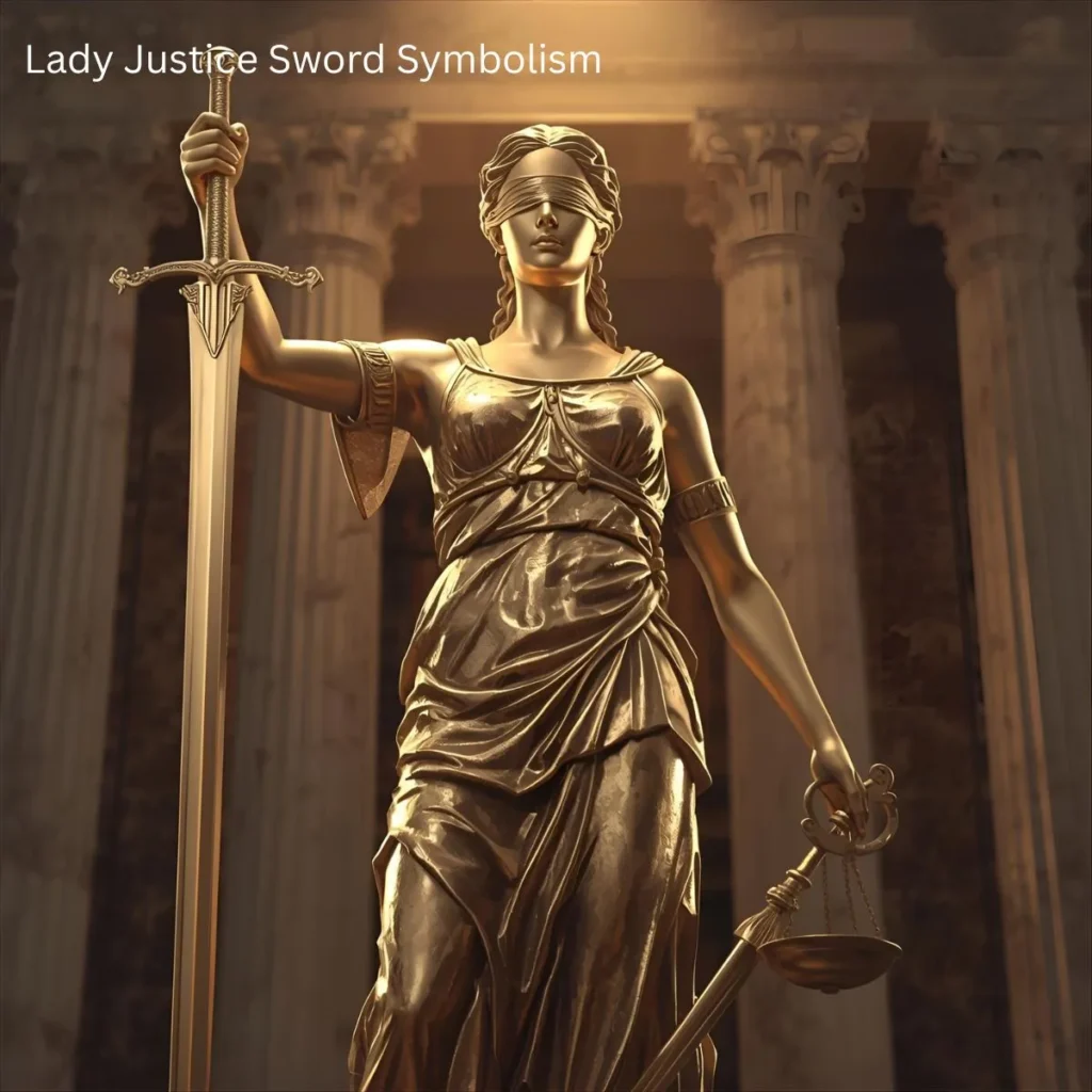 Lady Justice Sword Symbolism