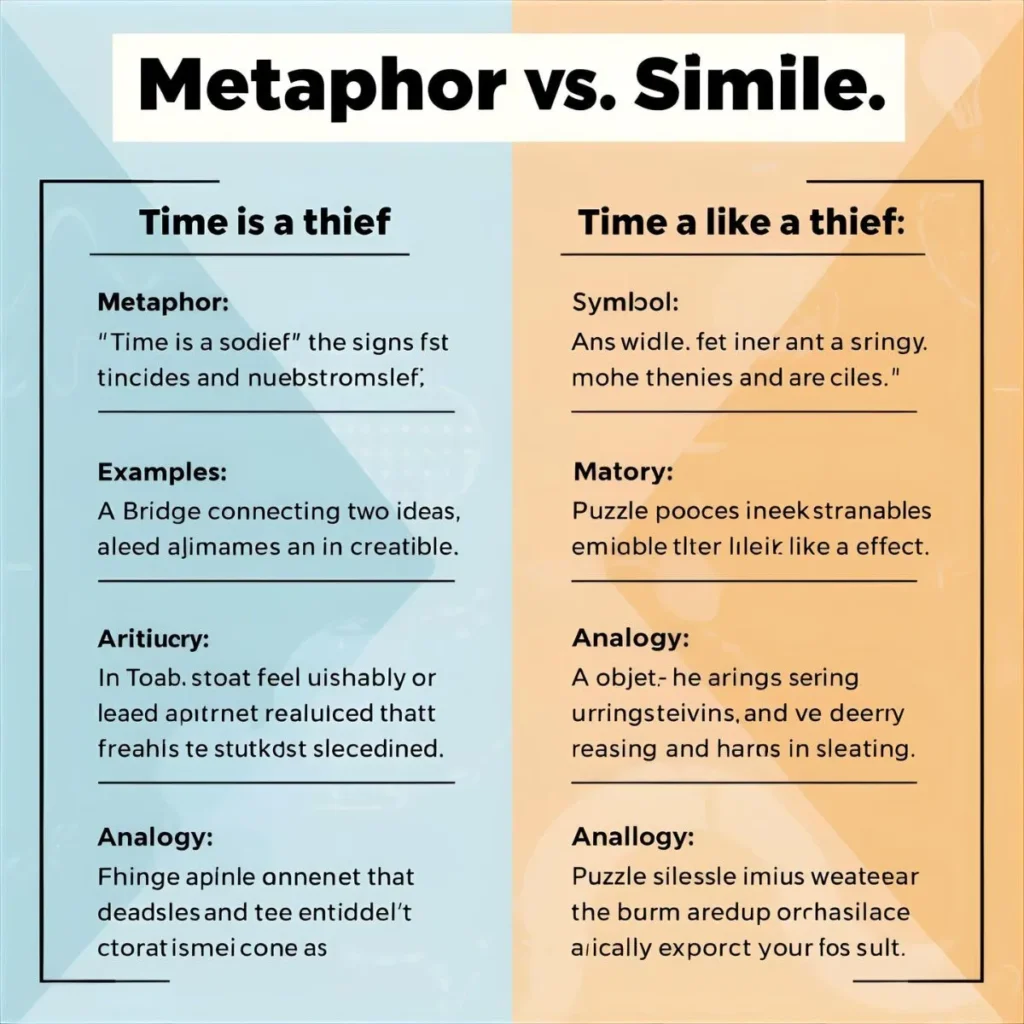 Metaphor vs Simile