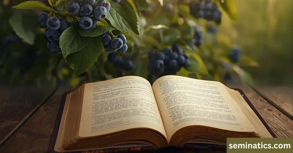 Blueberry Symbolism in the Bible