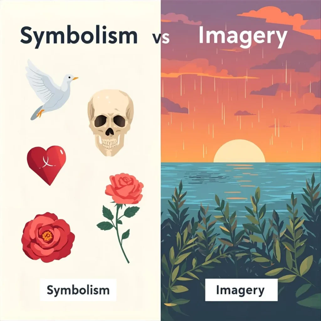 Difference Between Symbolism and Imagery