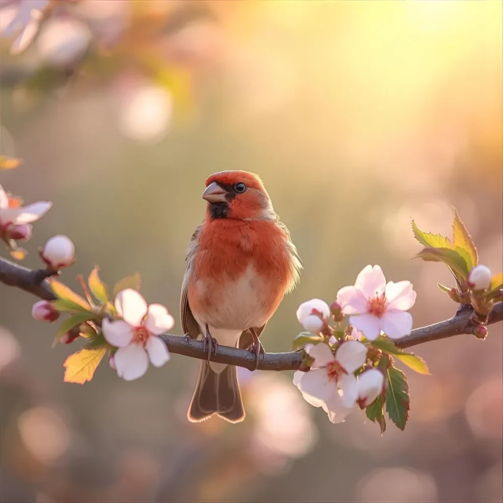 Red House Finch Symbolism