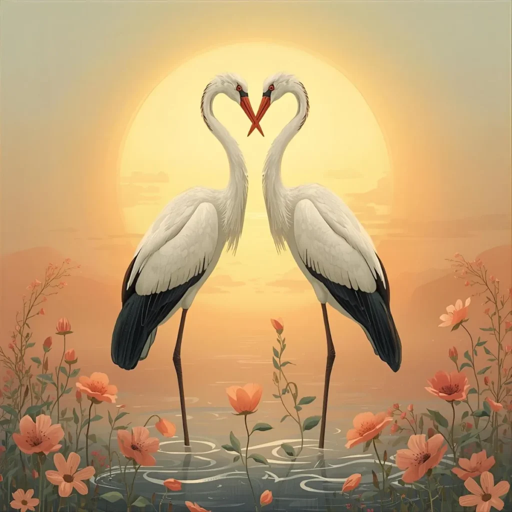 Stork Symbolism in Love