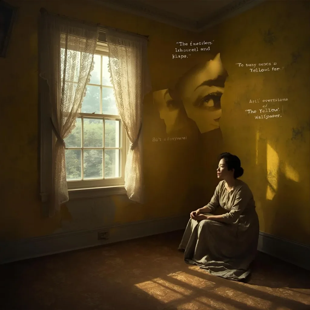 The Yellow Wallpaper Symbolism Quotes