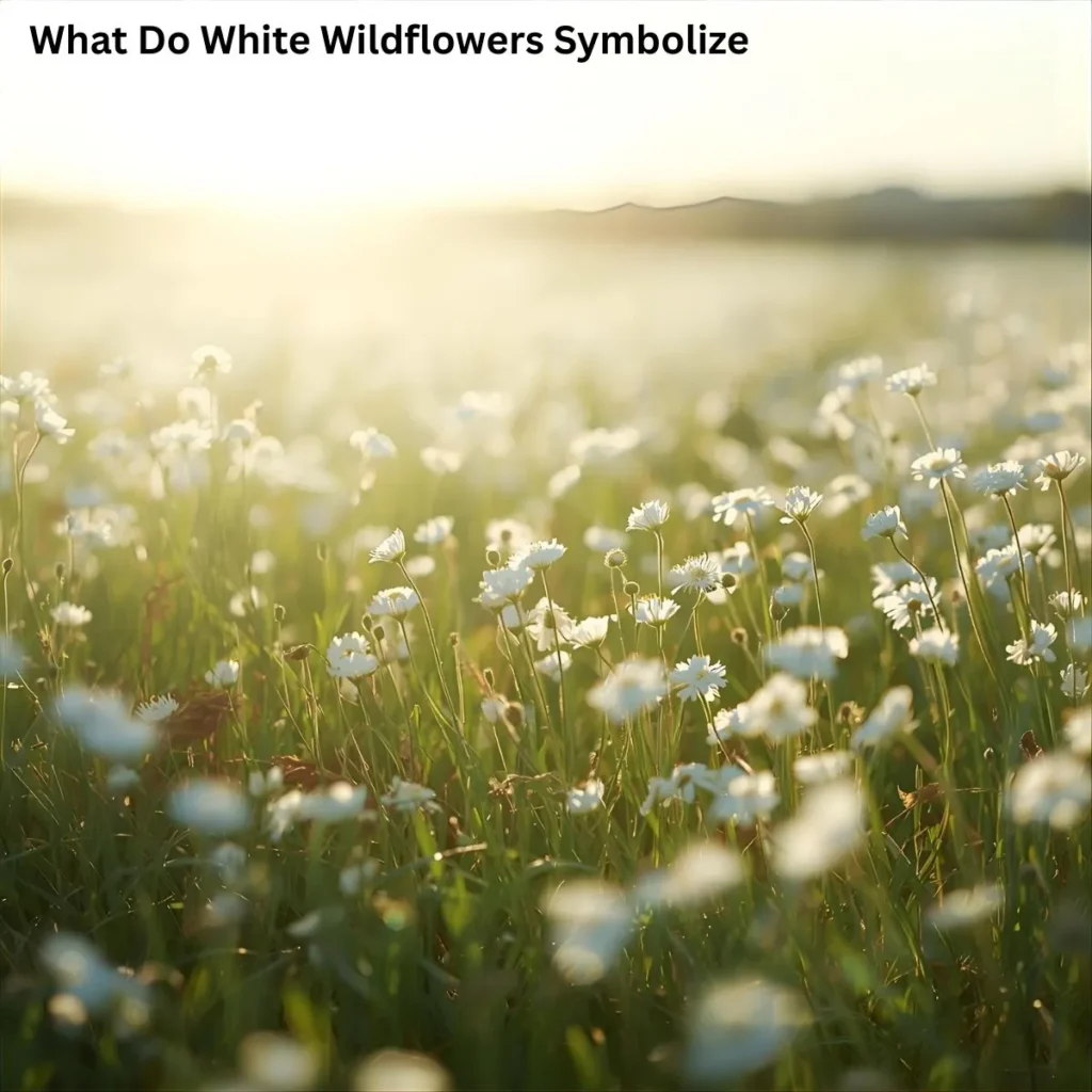 What Do White Wildflowers Symbolize