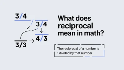 What Does Reciprocal Mean in Math